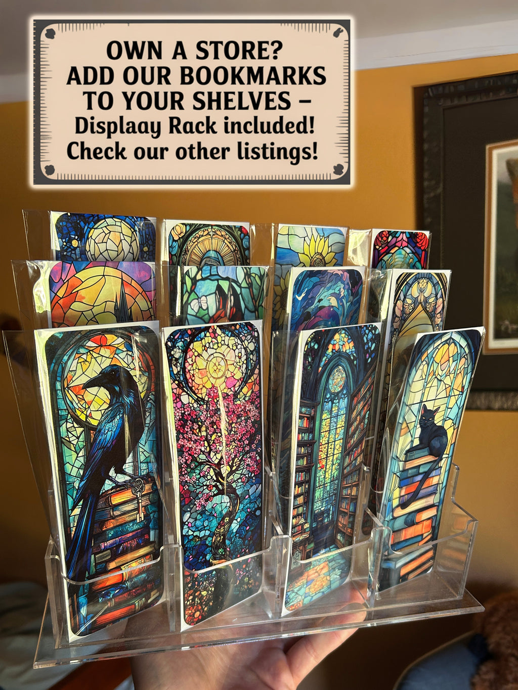 Jesus on the Cross Bookmark – Handmade Christian Bookmark, Religious Symbol Bookmark, Spiritual Gift for Believers, Faith and Prayer