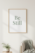 Be Still