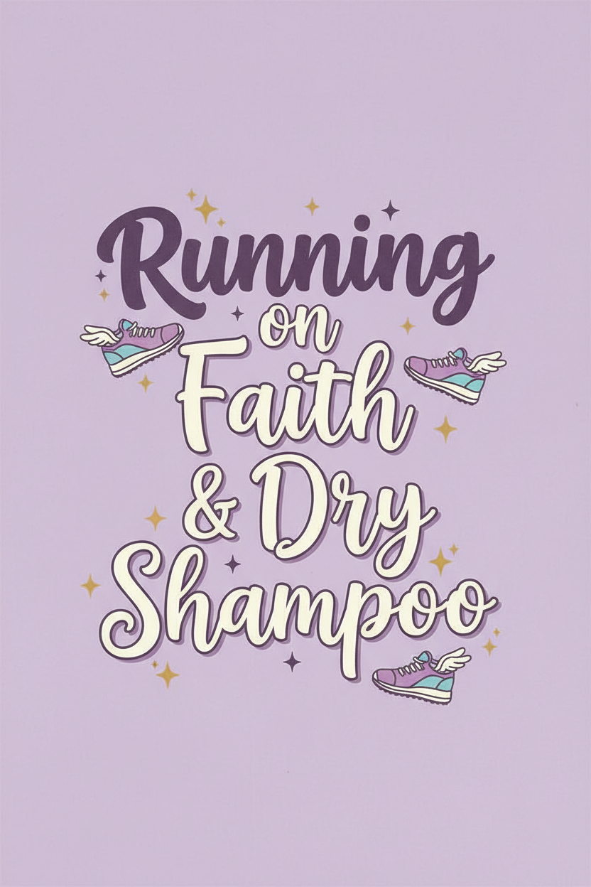Running on Faith & Dry Shampoo — Funny Faith Printable